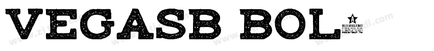 VegaSB Bol字体转换